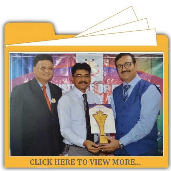 Trophy from Indian Institute of Excellence for completion of Insurance Advance Course