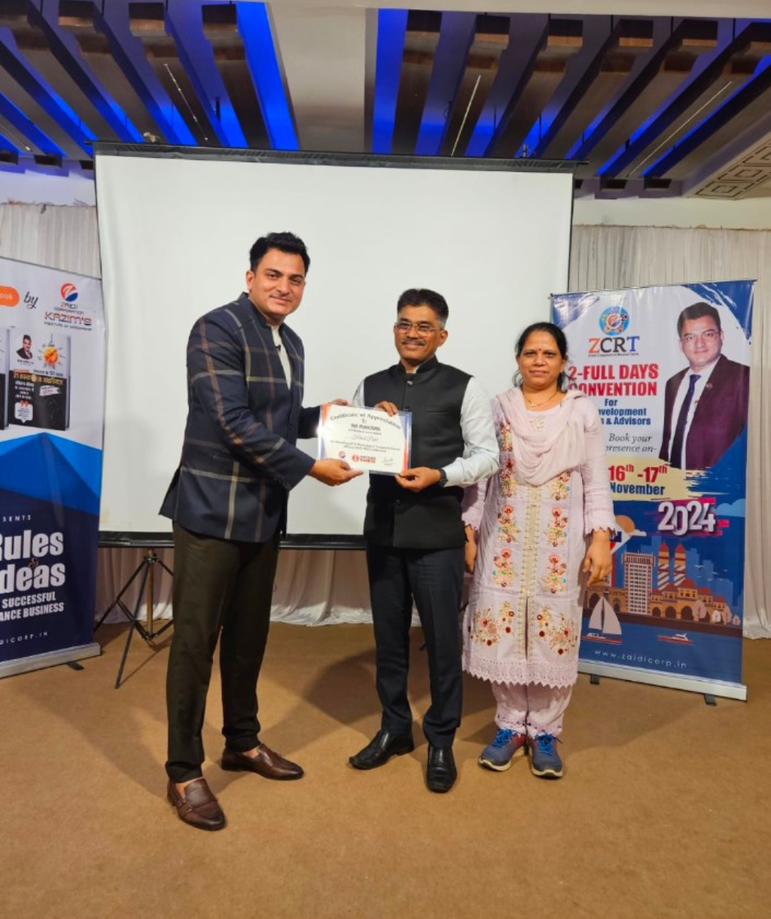 Corporate Training Certificate from Kazim Sir Academy